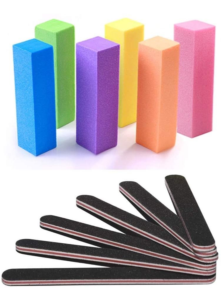 12-Piece Nail Files and Buffer Professional Manicure Tools Kit