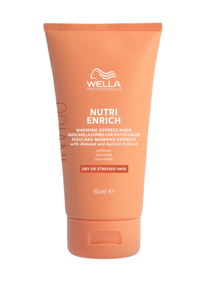 Invigo Nutri-Enrich Warming Express Mask - Self-Heating Treatment For Instant Shine And Softness In Dry Hair (150 Ml)