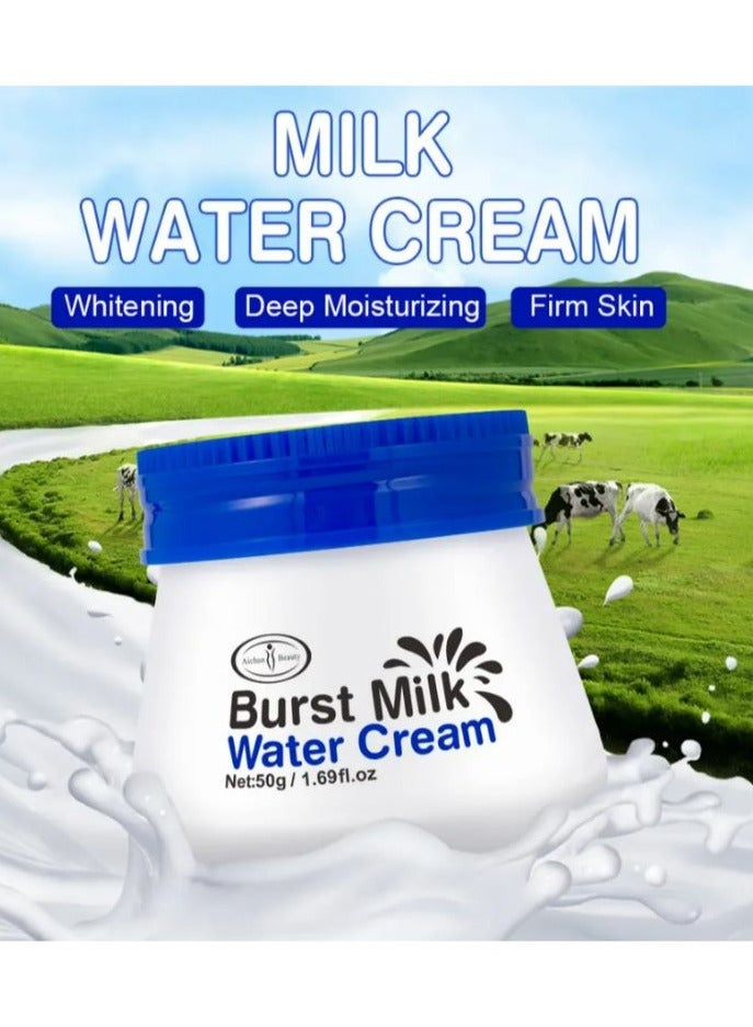 Face Care Deep Moisturizing Firm Body Skin Facial Whitening Milk Water Cream 50 g