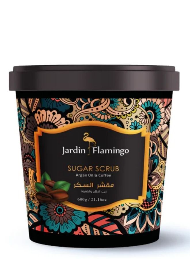 Jardin Flamingo Argan Oil & Coffee Sugar Scrub 600 gm