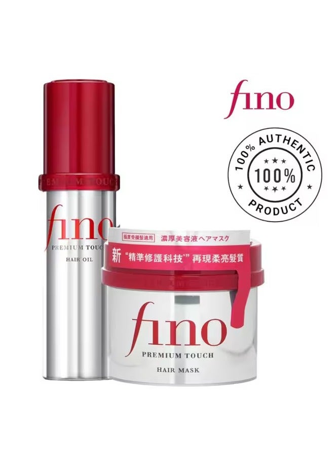 Hair Oil and hair Mask Treatment - Duo Power for Stronger and healthy Hair- Best for damage and hair fall problem