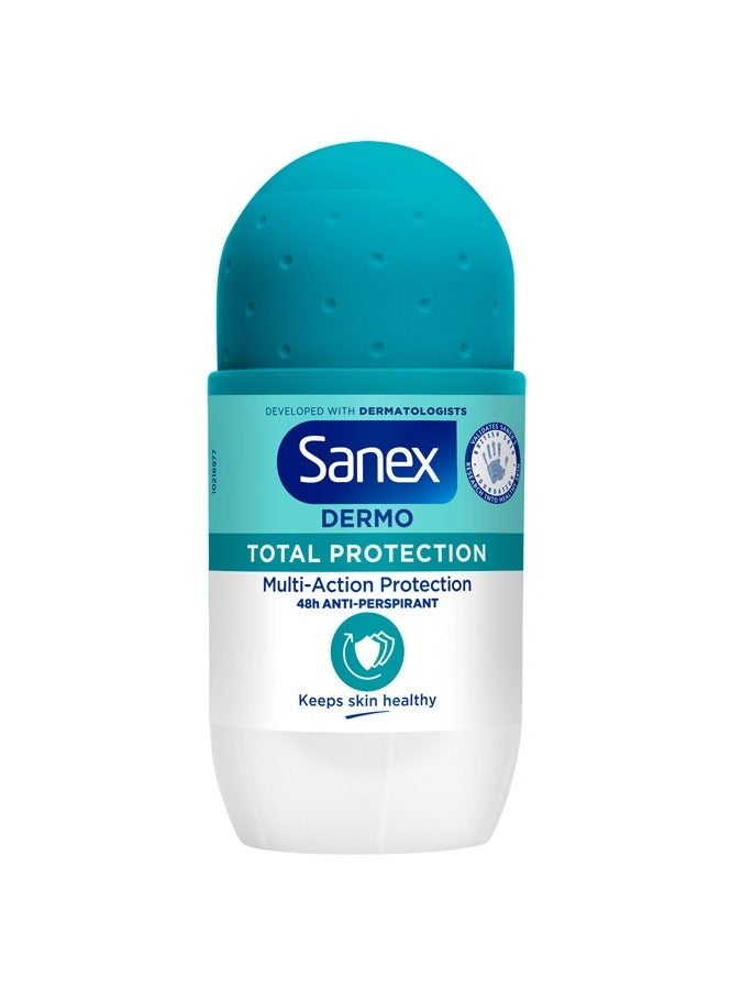 Sanex Dermo Total Protection Deodorant Roll On 50ml