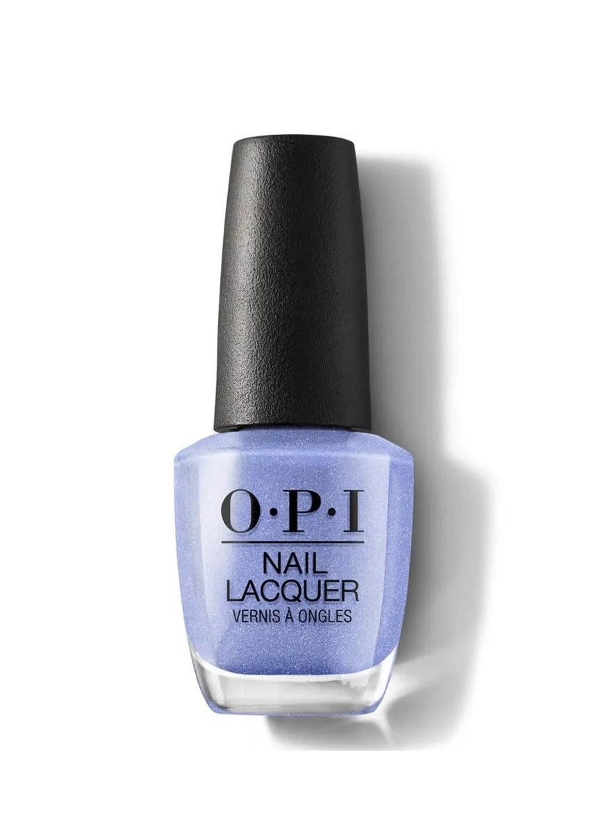 OPI Nail Lacquer - Show Us Your Tips (15ml), Sparkling Periwinkle High-Shine Finish