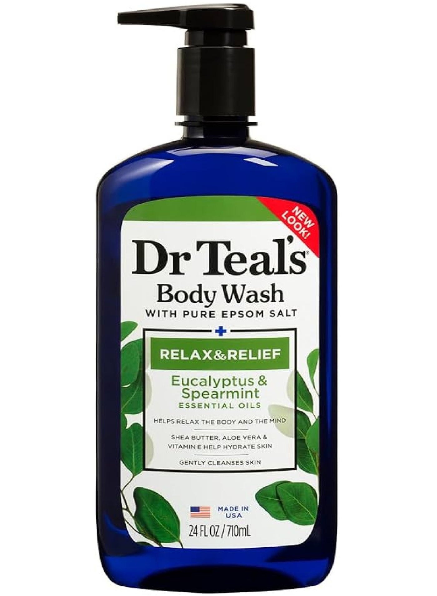 DR.TEALS EUCALYPTUS & SPEARMINT ESSENTIAL OILS BODY WASH 710ML