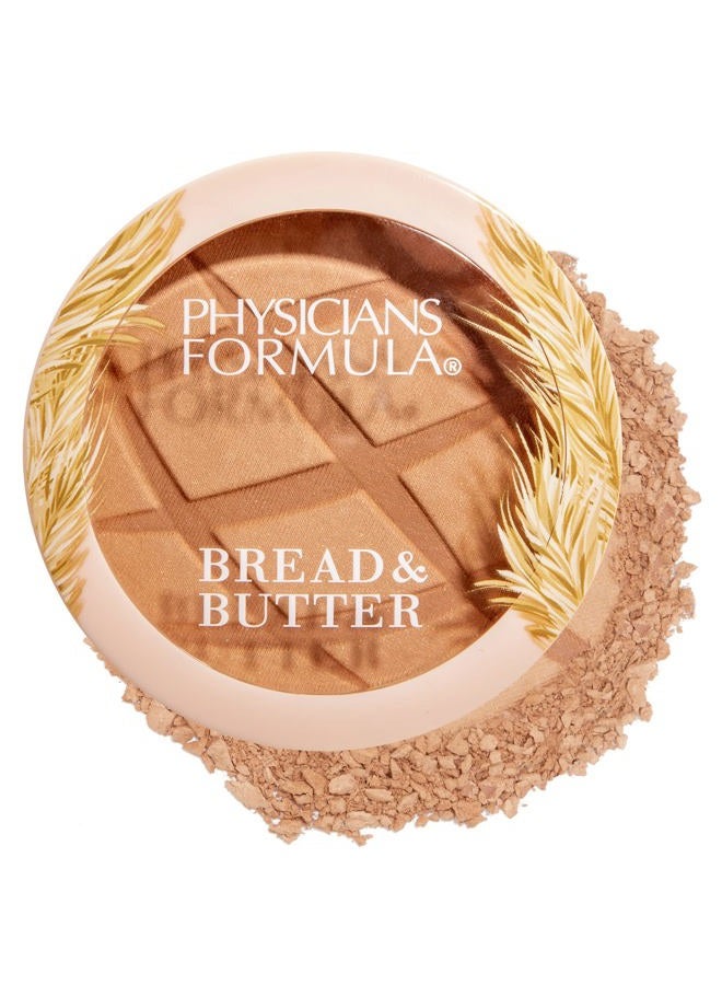 Murumuru Bread & Butter Bronzer Toasty, Nourishing Blend for Luminous Finish, Dermatologist Tested, Hypoallergenic, Vegan & Cruelty-Free