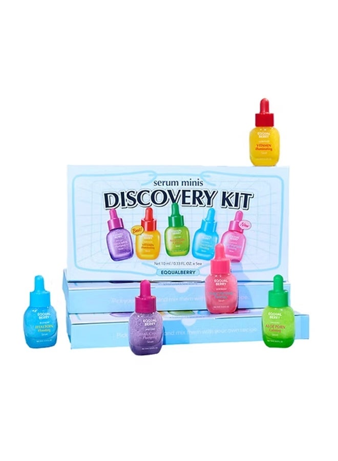 Eqqualberry 5 Mini Serums Discovery Set 50Ml