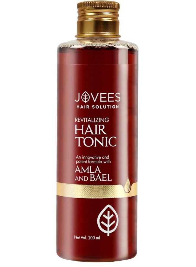 Amla And Bael Hair Tonic 100Ml | Herbal Hair Tonic, Strengthens Hair Roots, Reduces Hair Fall, Nourishes Scalp For Healthy Hair Growth