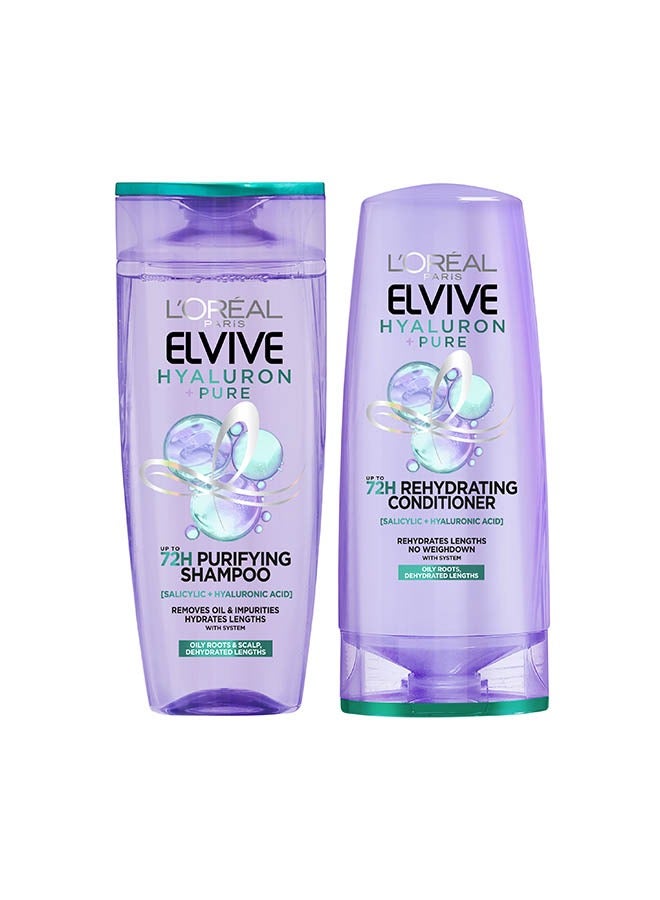 Hyaluron Pure Shampoo & Conditioner Set