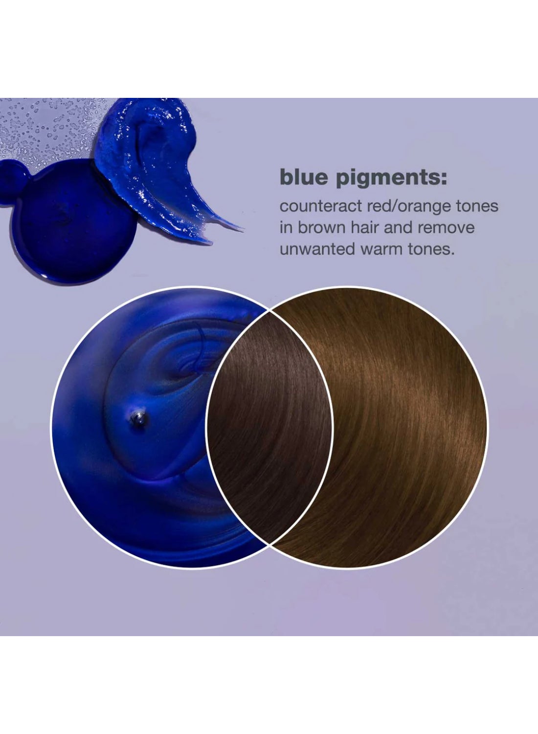 Toning Spray for Brunette Hair with Blue Pigment - Neutralizes Warm Red & Orange Tones, Hydrates & Strengthens for a Cooler, Deeper Hue (100 ml) - image 7