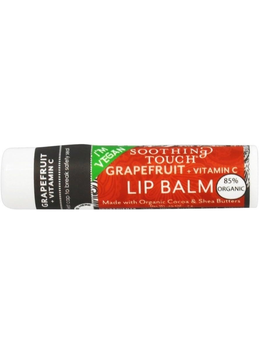 Soothing Touch Grape Fruit Lip Balm, 0.25 Ounce - 12 per case.12