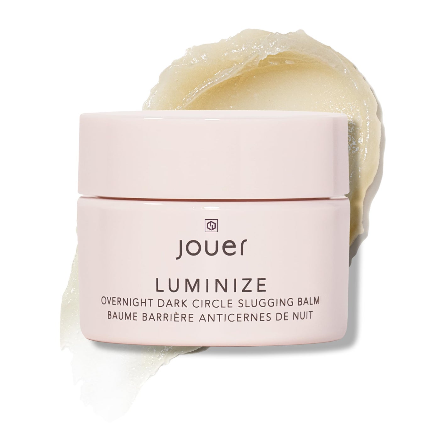 Jouer Luminize Overnight Dark Circle Slugging Balm â€“ Fragrance Free, Caffeine Eye Cream, Overnight Eye Treatment, Brightening Eye Balm, Paraben Free, Gluten & Cruelty Free