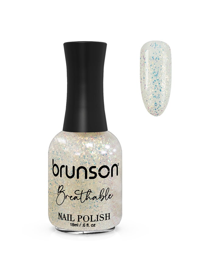 Breathable Nail Polish Halal nail polish Wudu friendly Quick-Dry Vegan long lasting but easy peel off   18ml BH355