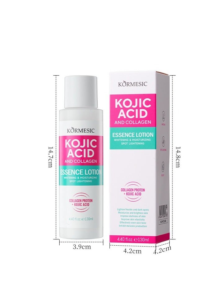 Kojic Acid Collagen Essence Lotion 130ml | Even Skin Tone, Hydrating and Brightening