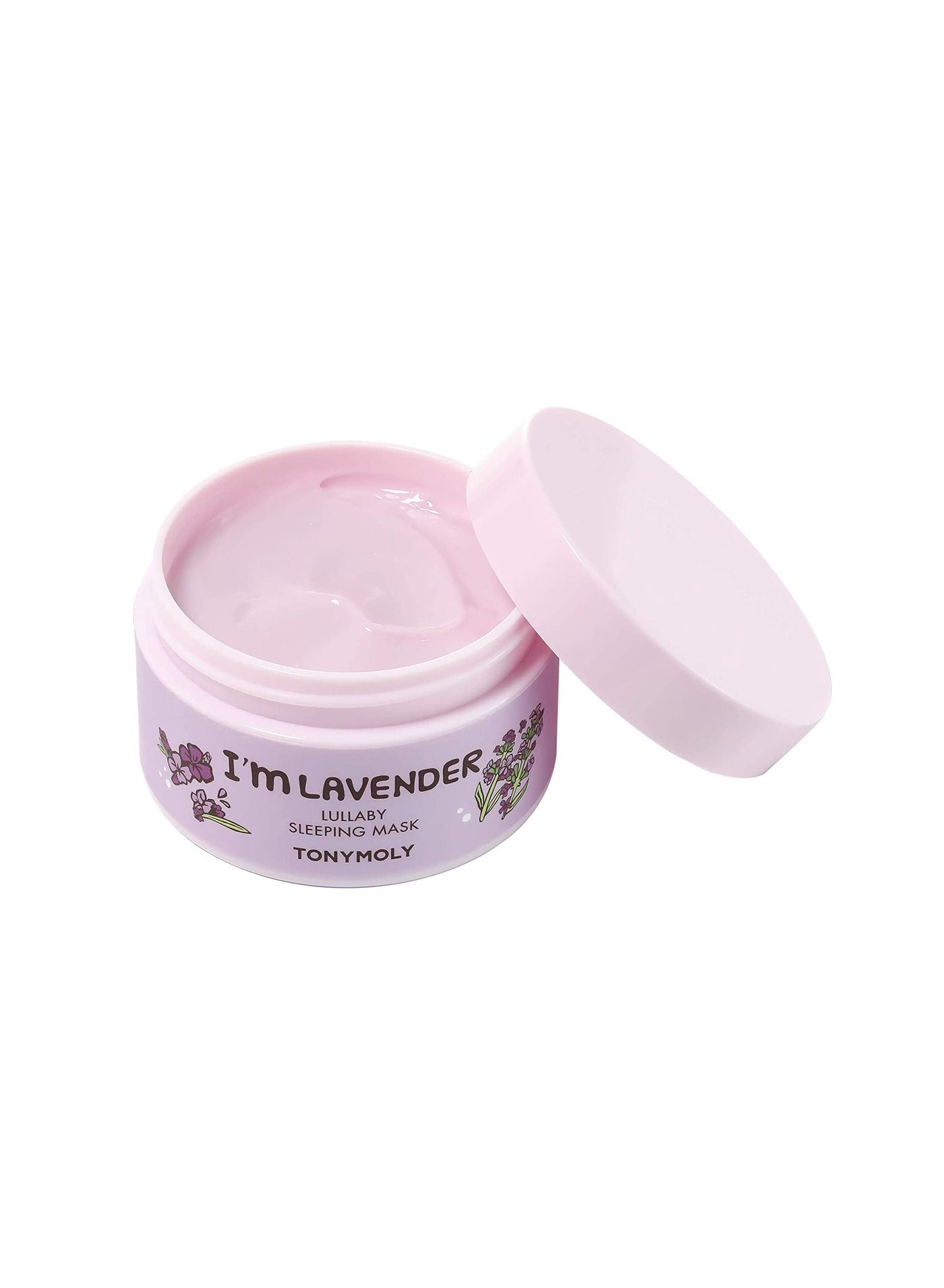 a lavender extract overnight mask that evens and moisturizes skin