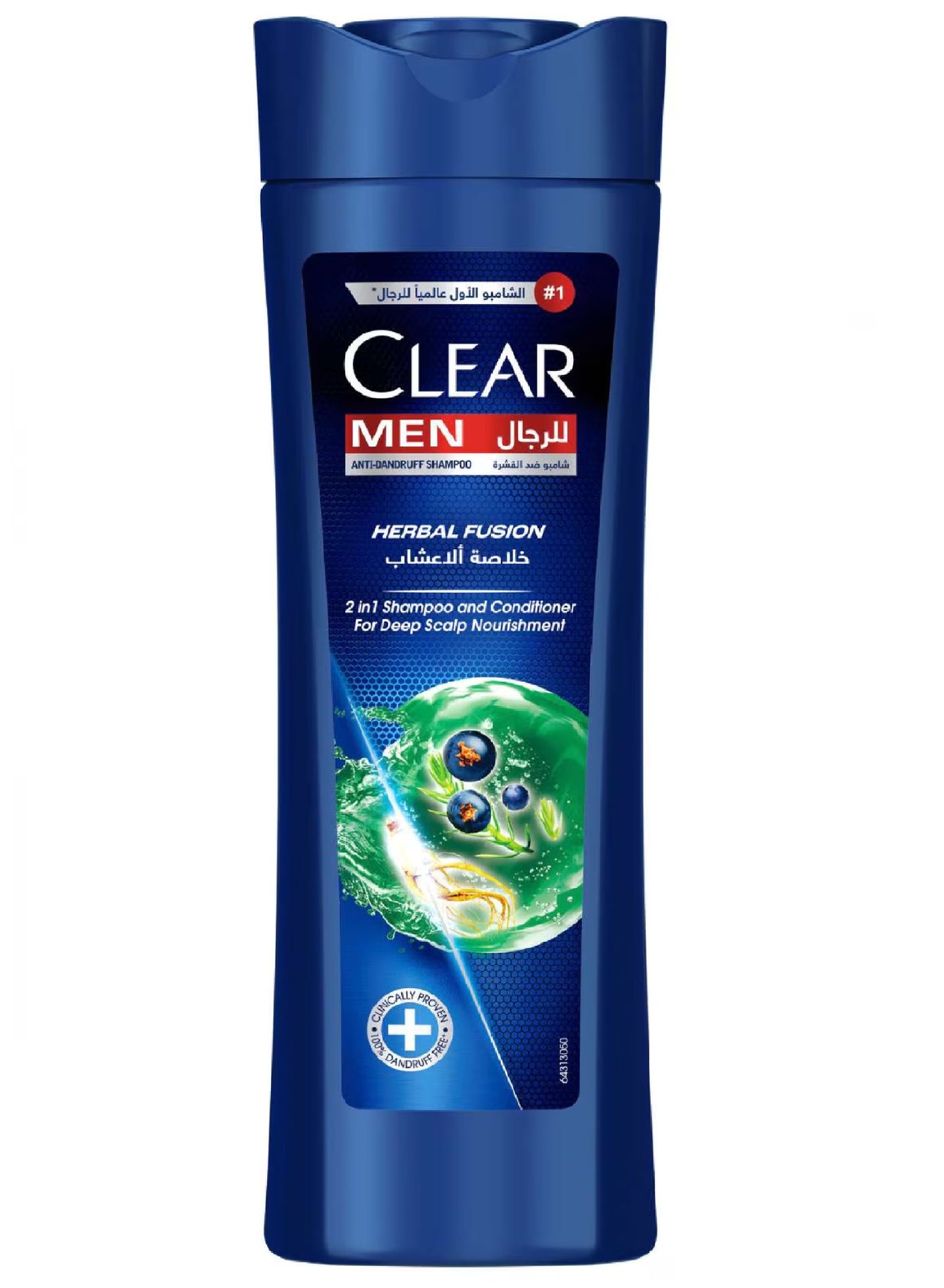 CLEAR MEN HERBAL FUSION SHAMPOO 400ML