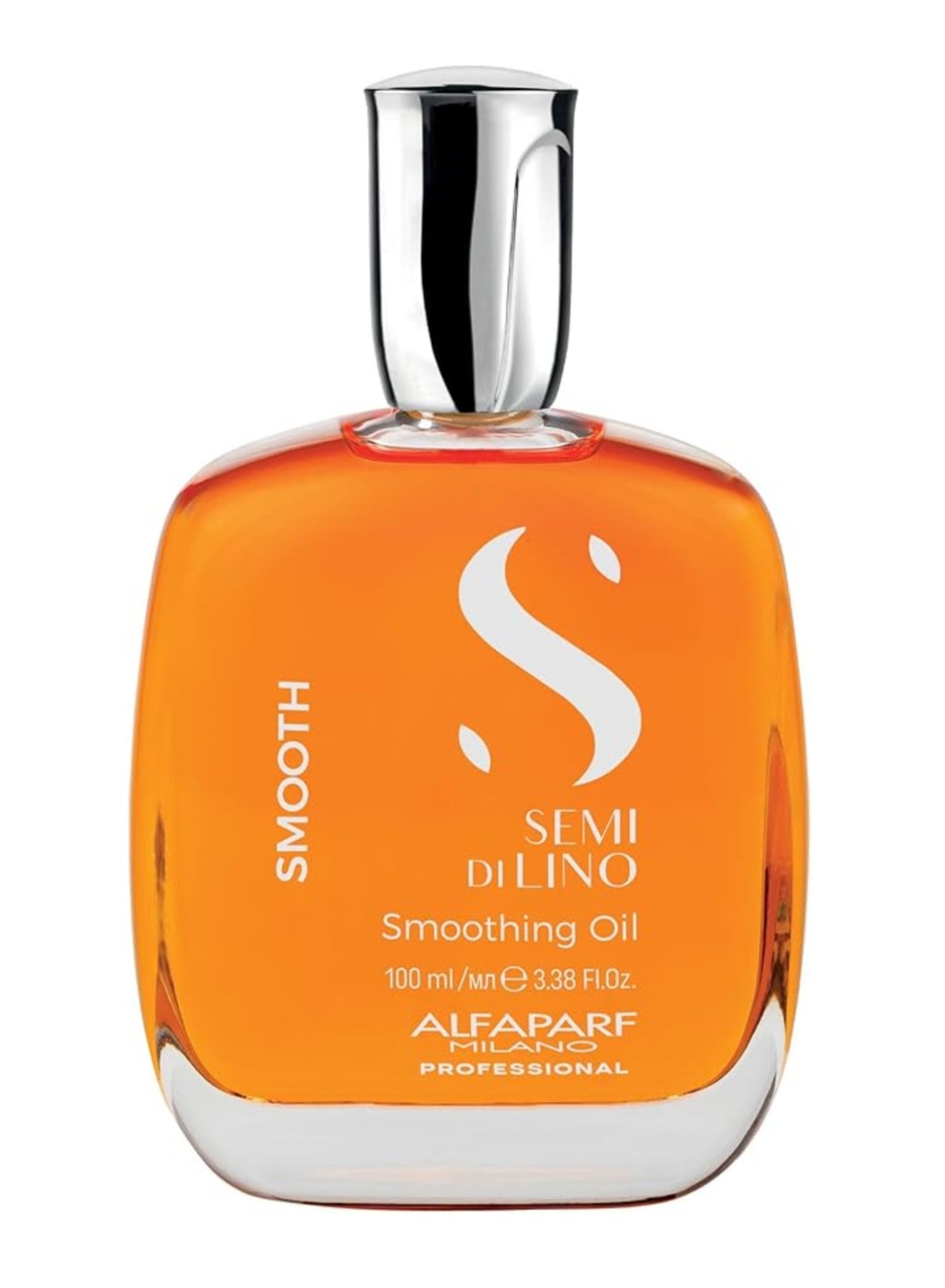 Semi Di Lino Smooth Rebel Smoothing Oil 100ml | Anti-Frizz Hair Oil for Dry, Unruly Hair, Smooth Finish, Shine And Humidity Protection