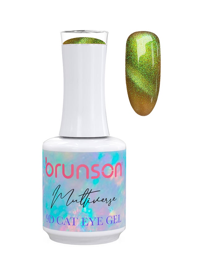 Multiverse 9D Cat Eye Gel Polish Galaxy Magnetic UV LED Gel Nail polish 18ml Chameleon Magnetic Gel Soak Off UV LED Gelish Polish D16N