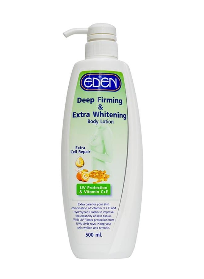 Deep Firming & Extra Whitening Body Lotion 500ml