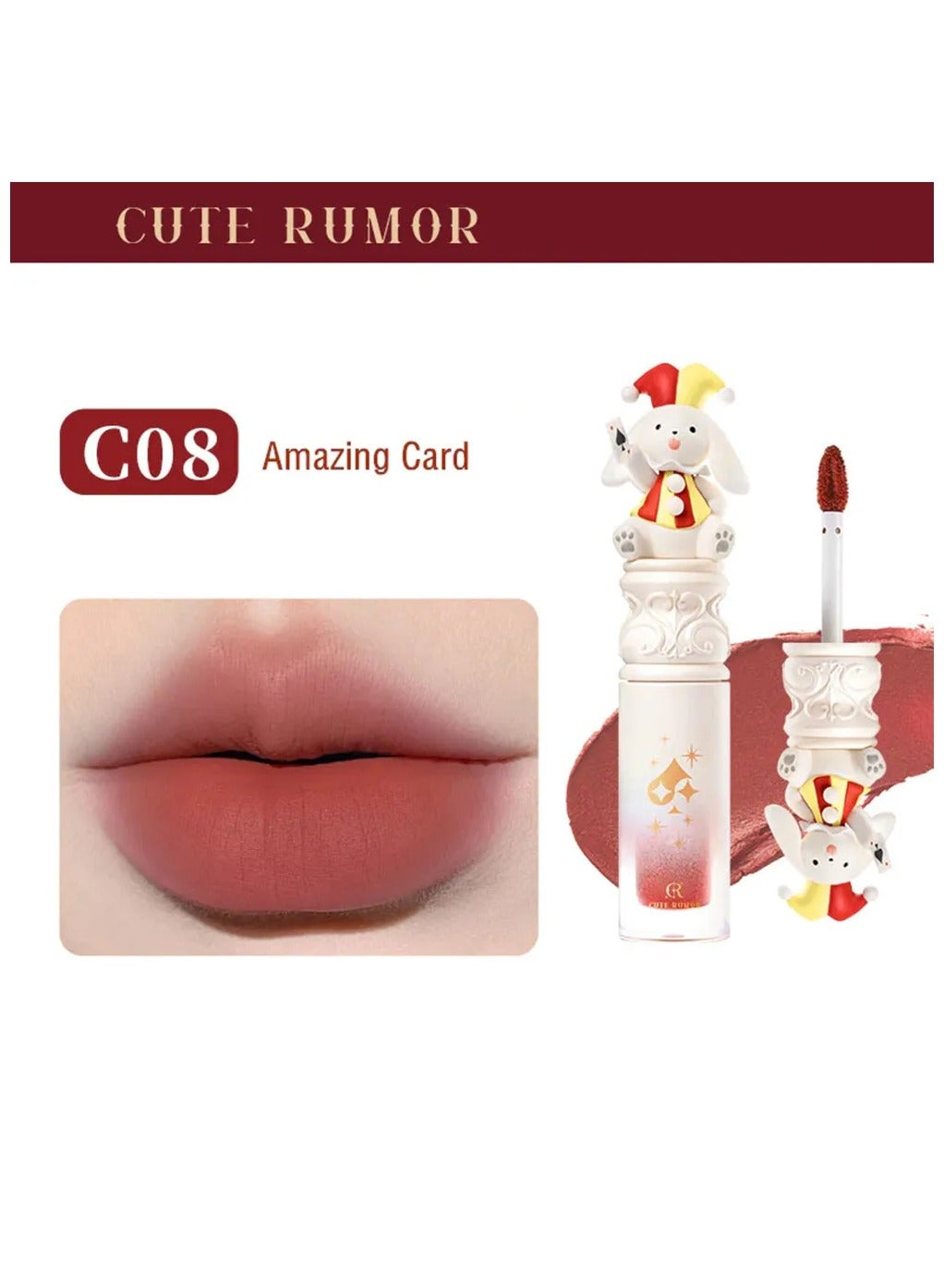 Wonderland Circus Lip gloss- Amazing card C08