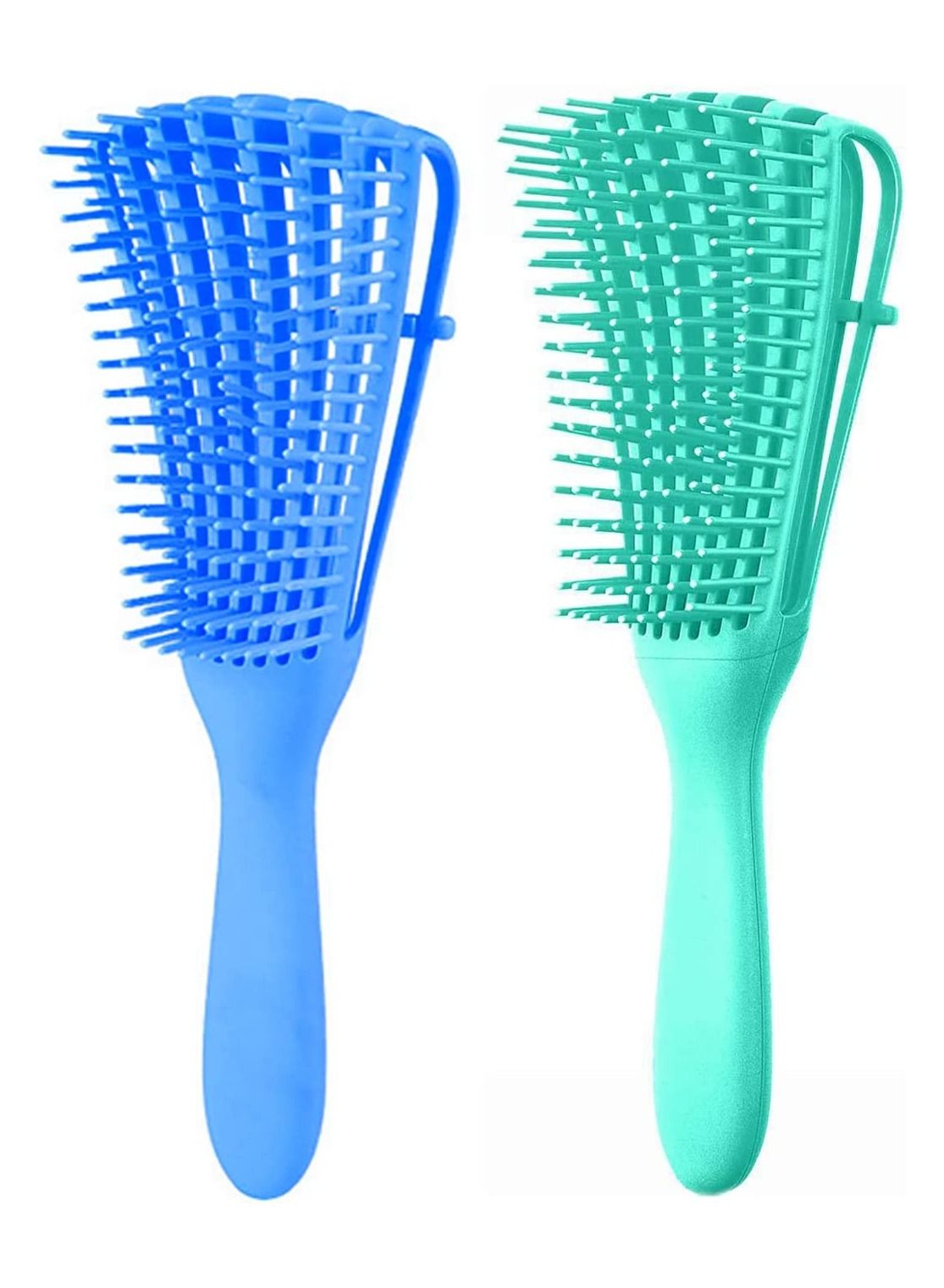 2 pcs Hair Detangling Brush for Easy Detangler Curly Hair including Wavy Hair, Curly, Coily Hair