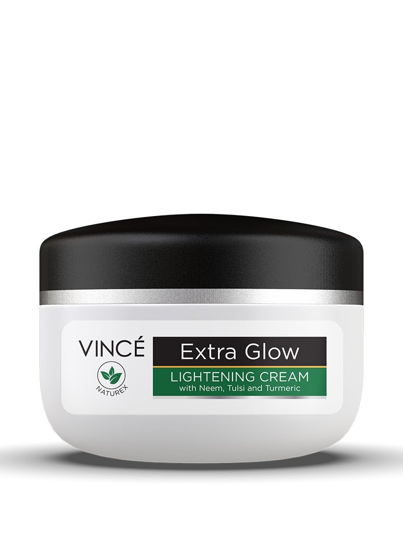 Extra Glow Lightening Cream – Lightens & Brightens Skin – Reduces Dark Spots, Blemishes & Sunspots – Brings Out Natural Glow with Herbal Extracts – Paraben-Free, 40ml