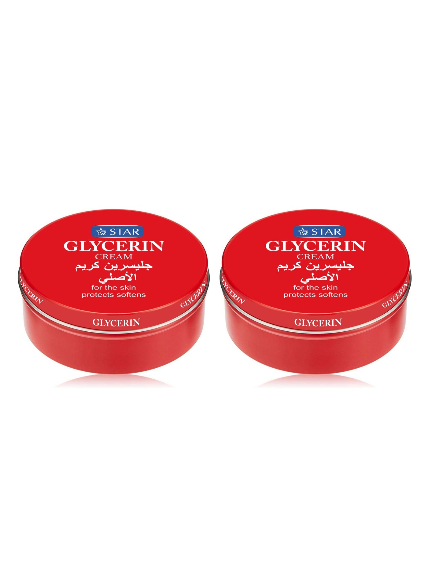 Pure Glycerin Cream (250g x 2) – Deep Moisturizing & Skin Softening Face and Body Cream – For Dry, Rough & Sensitive Skin – Hydrates, Soothes & Restores Radiance