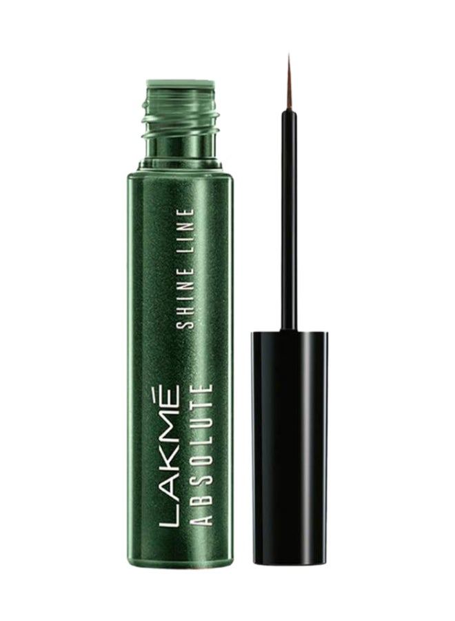 Absolute Shine Line Liquid Eye Liner, Sparkling  Olive - 4.5 ml
