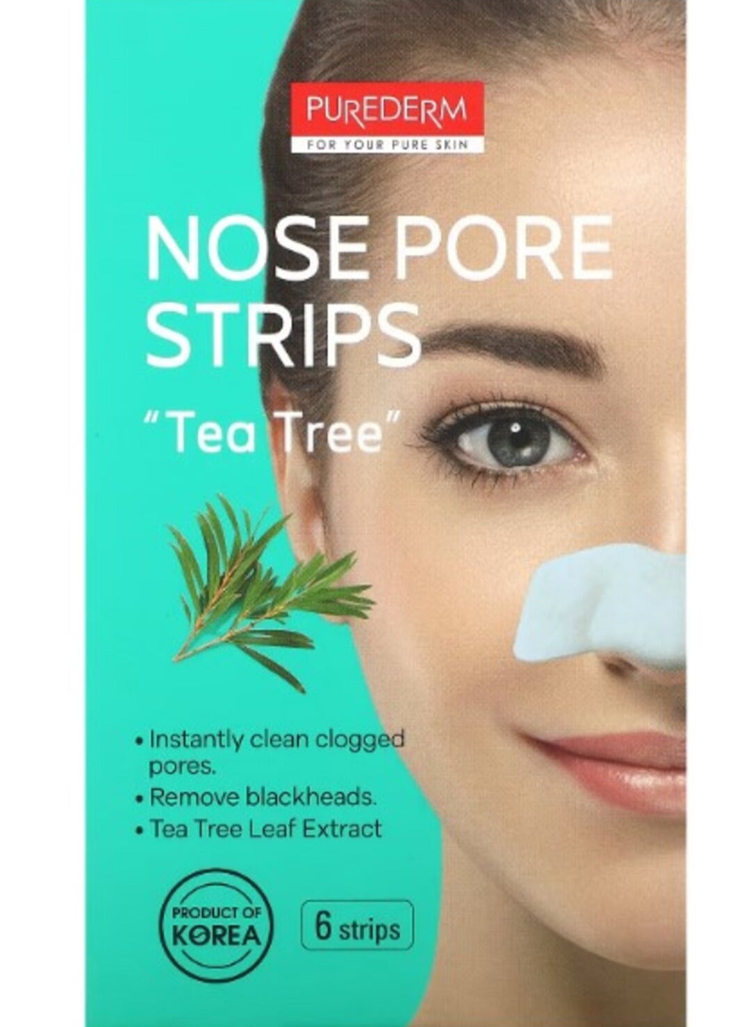 PUREDERM Nose pore strips Tea Tree Wrinkle Gel