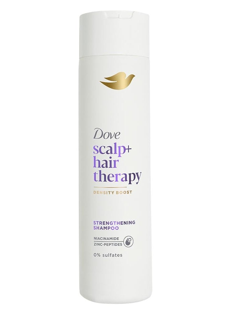 Scalp + Hair Therapy Sulphate Free Density Boost Strengthening Shampoo With Niacinamide And Zinc-Peptides For Visibly Denser Hair, 270 g