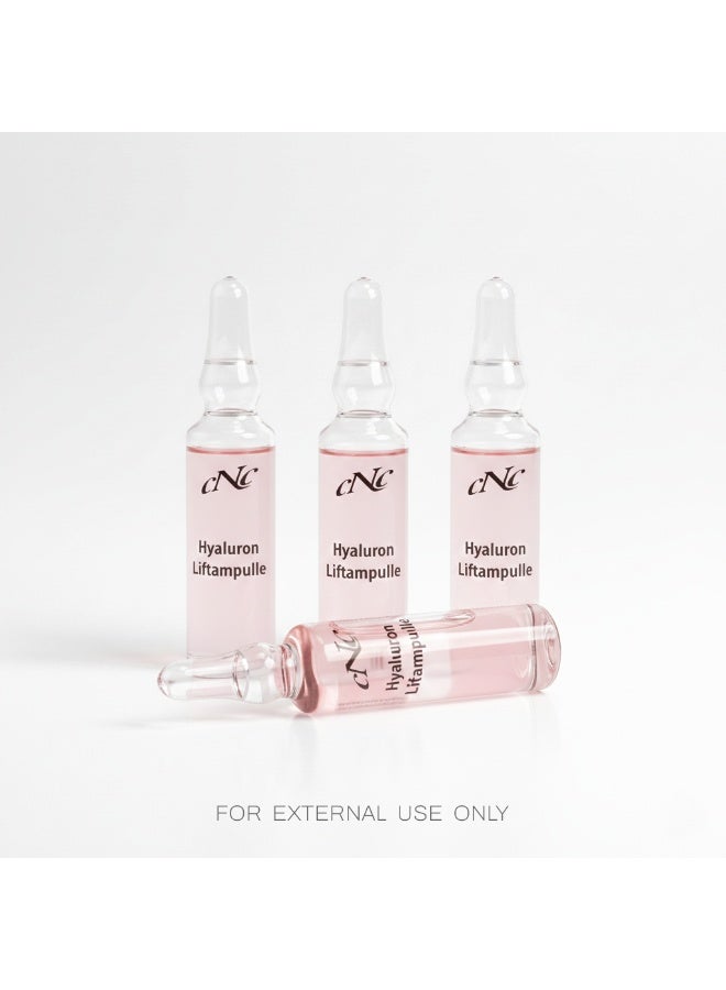 Hyaluron Liftampulle – 10 x 2ml, Hydrating & Lifting, Face Ampoules with Hyaluronic Acid, For Dry, Sensitive & Mature Skin, Dermatologically Tested, Made in Germany