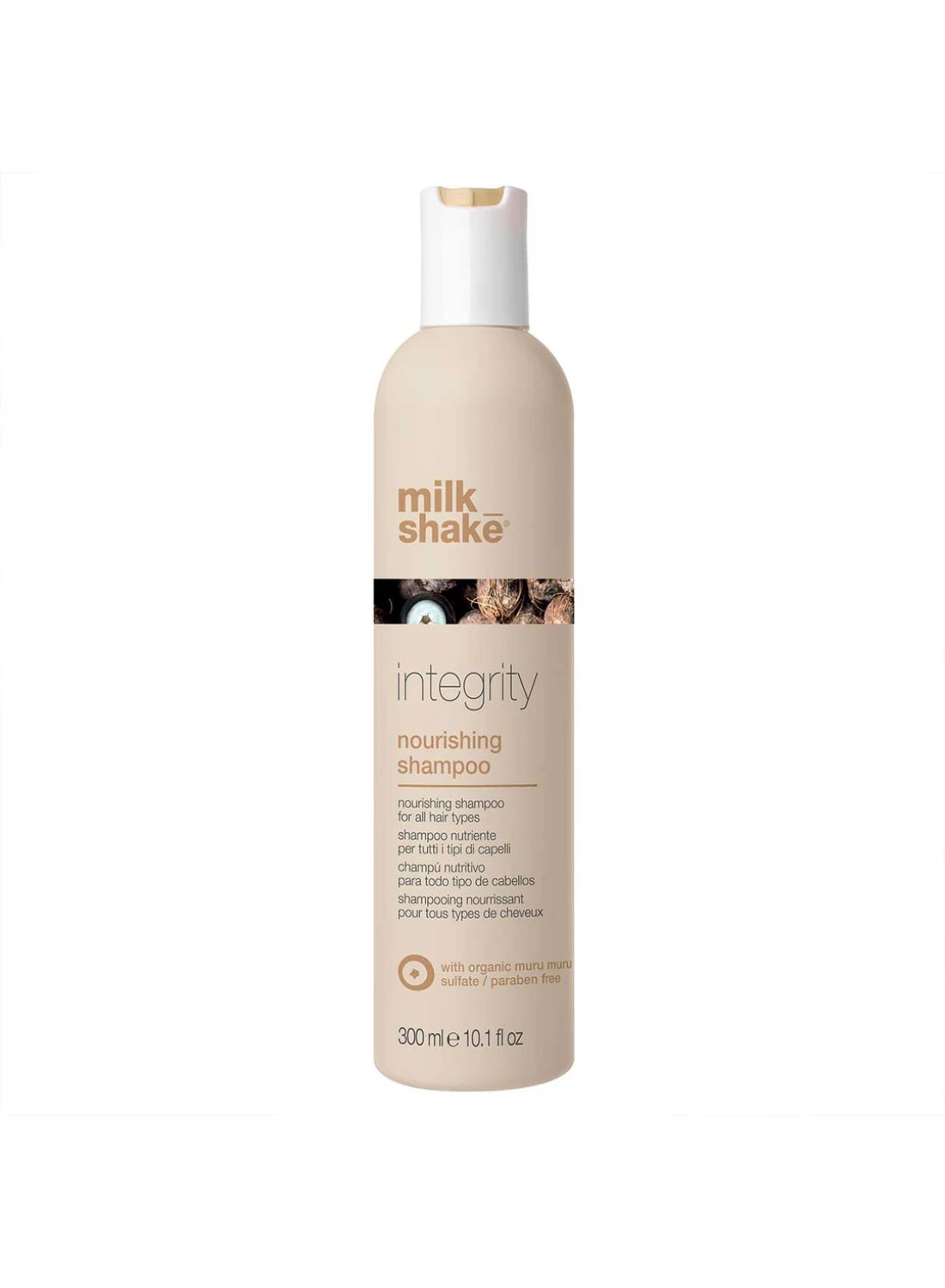 Integrity Nourishing Shampoo – Sulphate & Paraben Free Formula with Organic Muru Muru Butter & Amino Acid Complex for Color Protection, Frizz Control, Moisture & Shine, 300ml