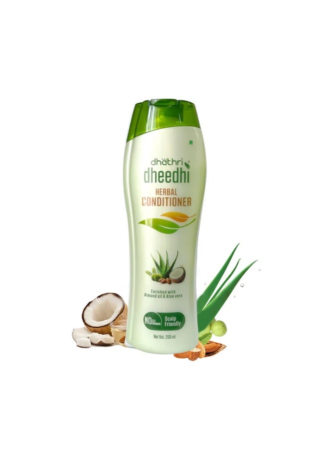 Dhathri Dheedhi Hair Conditioner For Dry Frizzy Hair - 200 ml