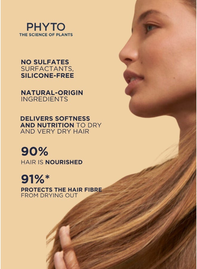 Phyto Nourishment Nourishing Shampoo, Jumbo Size, Softening Shampoo for Dry & Very Dry Hair, Sulfate & Silicone-Free 500ml - image 3