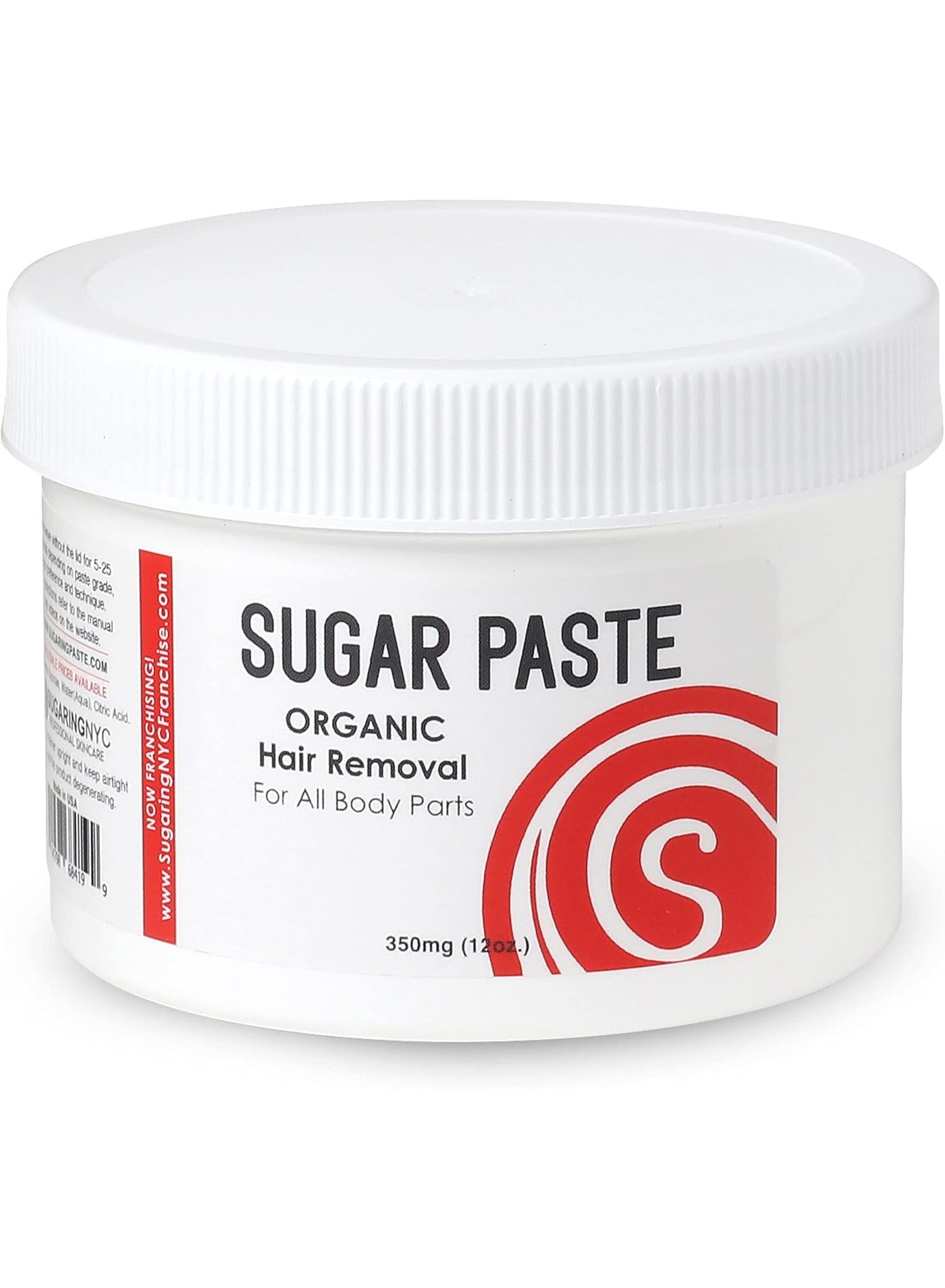 Sugaring Hair Removal Paste at Home Kit - (Strips, Applicator Sticks) Large350g (12oz.)