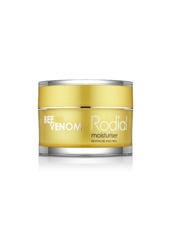 Rodial Bee Venom Moisturiser 50ml – Advanced Plumping for Loss of Elasticity, Bee Venom & P-Cell, Nutritious Cream for Sagging Skin Relief 50ml