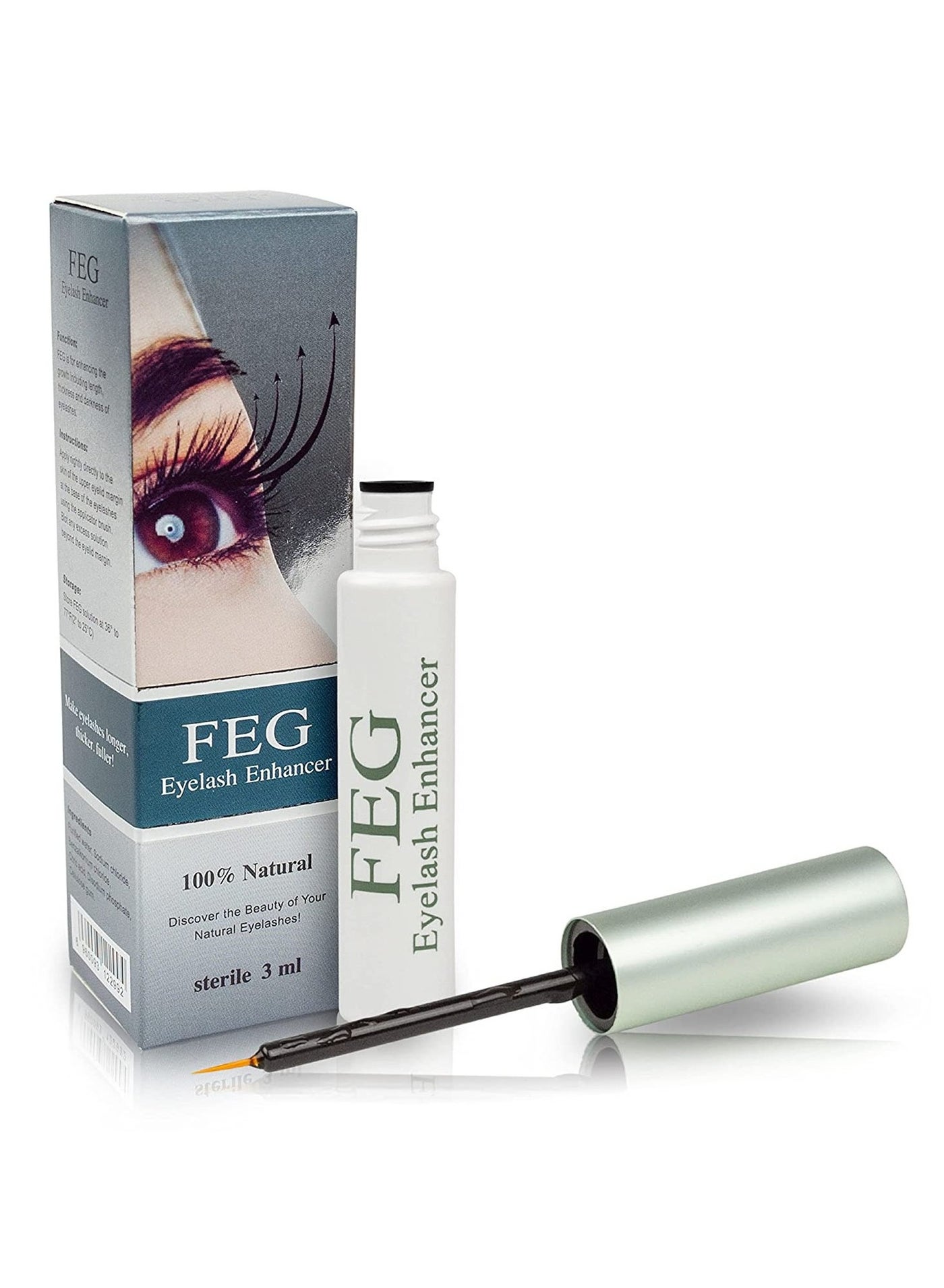 Eyelash Rapid Eye Lash Growth Serum  For Lash and Brow  Fast Effective Growth Creates Longer & Darker Eyelashe Booster Serum | Best Natural Eyelash Enhancer Serum to Grow Lashes