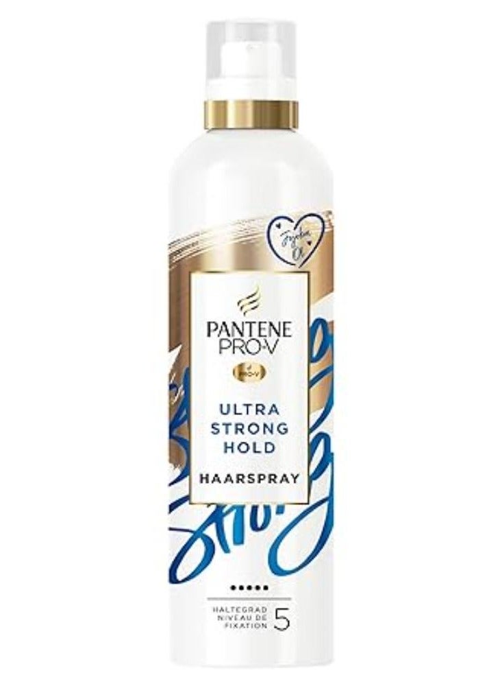 Pro-V Hair Spray, Ultra Strong Hold with Jojoba Oil Hold Level 5, for Ultra-Strong Hold of Your Style, Hair Care 250 ml