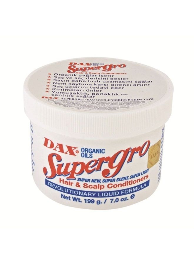 Super Gro cream, Clean Scent, 7 Ounce