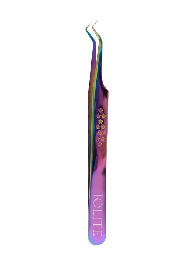Anti Static Tweezers For Eyelash Grafting Eyelash Picking Tool Safety Firm Curved Straight