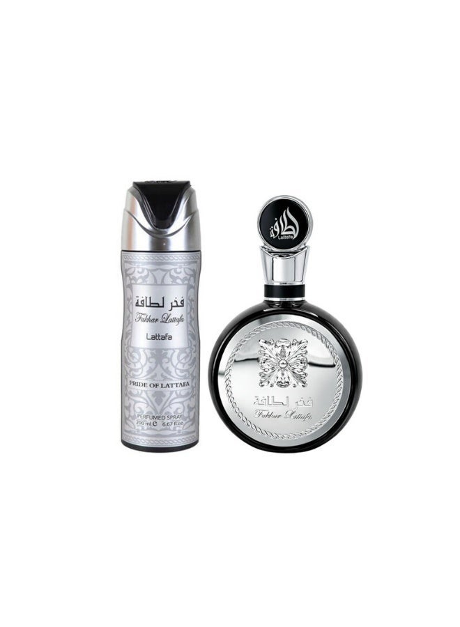Giftset Fakhar Extrait + Deo  2 Pcs