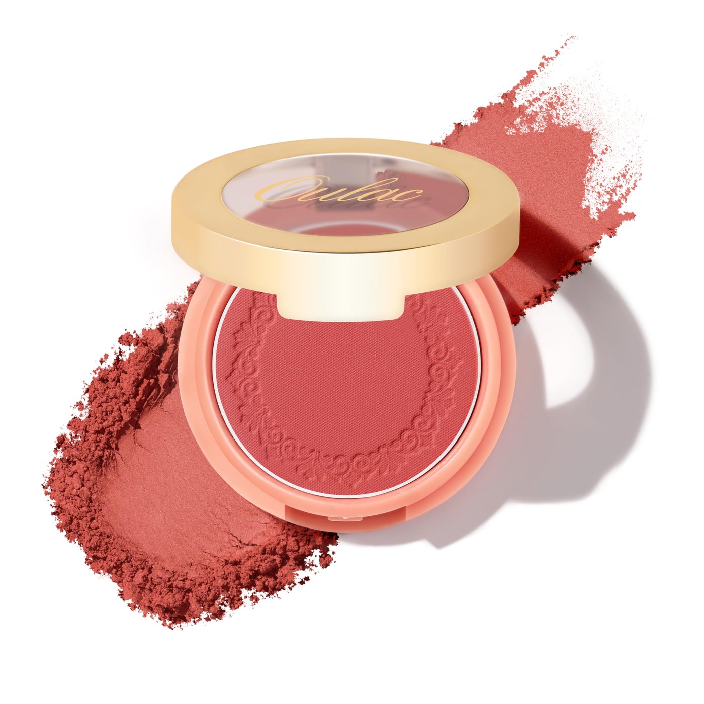 OULAC Matte Blush Makeup| Highly Pigmented Powder Blush| Natural Matte Finish| Cruelty-Free blush with Rose Oil| 08 The Miracle 4.8g