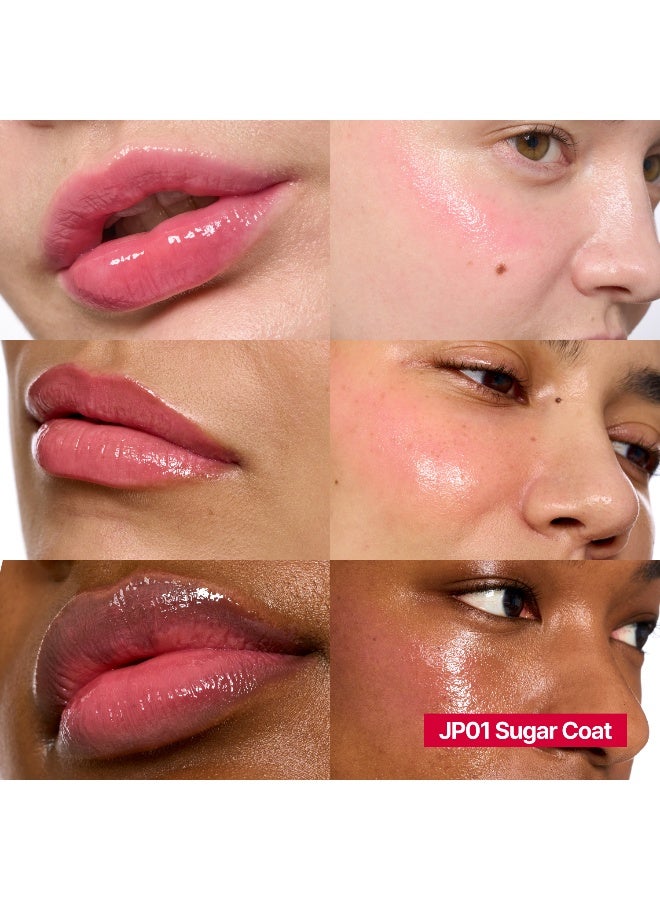 Lip & Cheek Glowy Jelly Pot Sugar Coat - image 2
