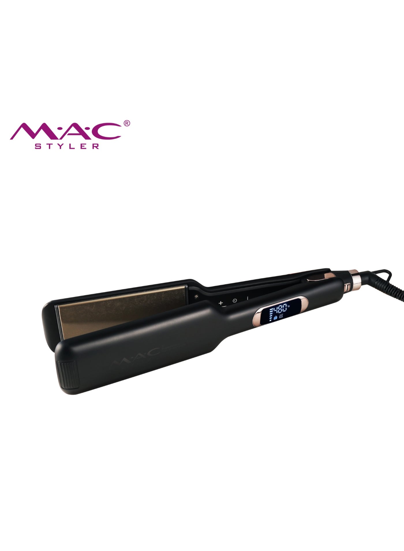 Mac Styler 1.6inch Fast Heat-up Hair Straightener Iron Ref.1002