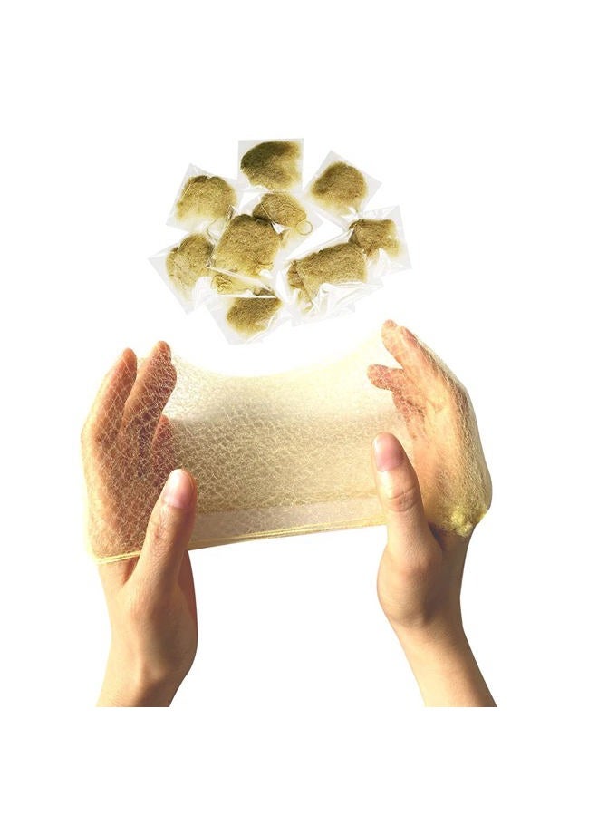 20 Pcs Hair Nets for Women Bun,Invisible Hair Nets Elastic Edge Mesh (Blonde)