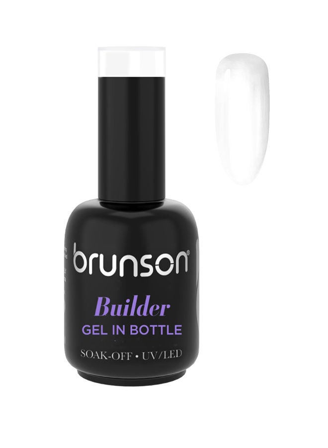 Builder Gel BIAB 10in1 Builder Gel In A Bottle 18ml Soak Off UV LED Hard Gel for Nail extension Builder Base Gel Nail Polish for Long lasting Fake Nail Extension Nail Art Strong Nails Tips