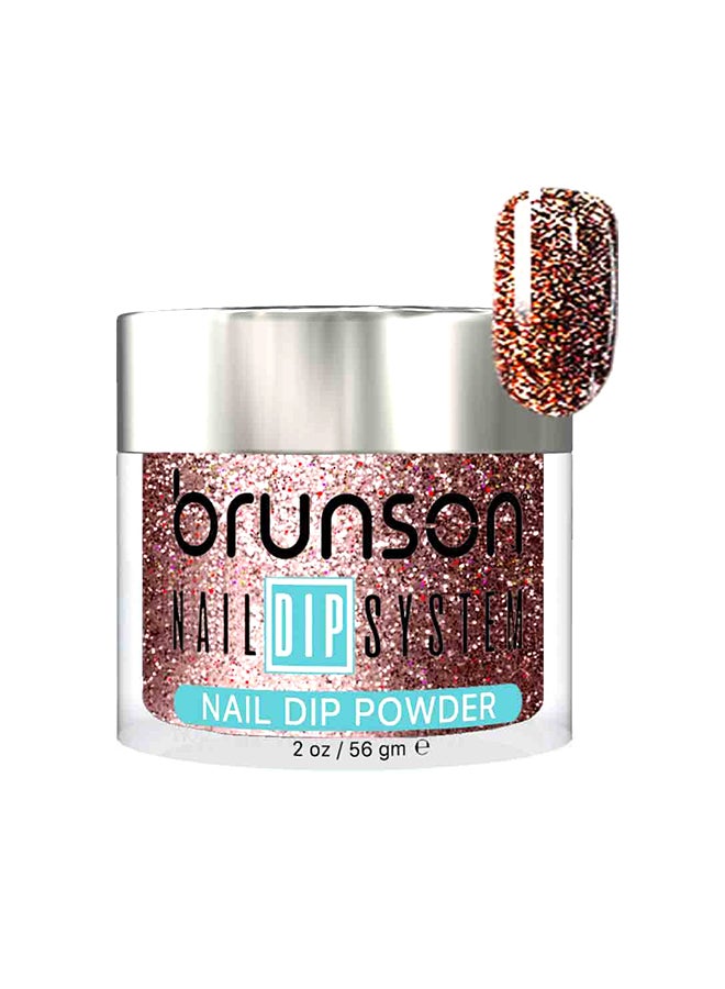 Nail Dip Powder Dip And Buff System Color 56gm, French Nail Art Starter Manicure Salon DIY At Home Odor Free And Long Lasting No Needed Nail Lamp Curing BDG021