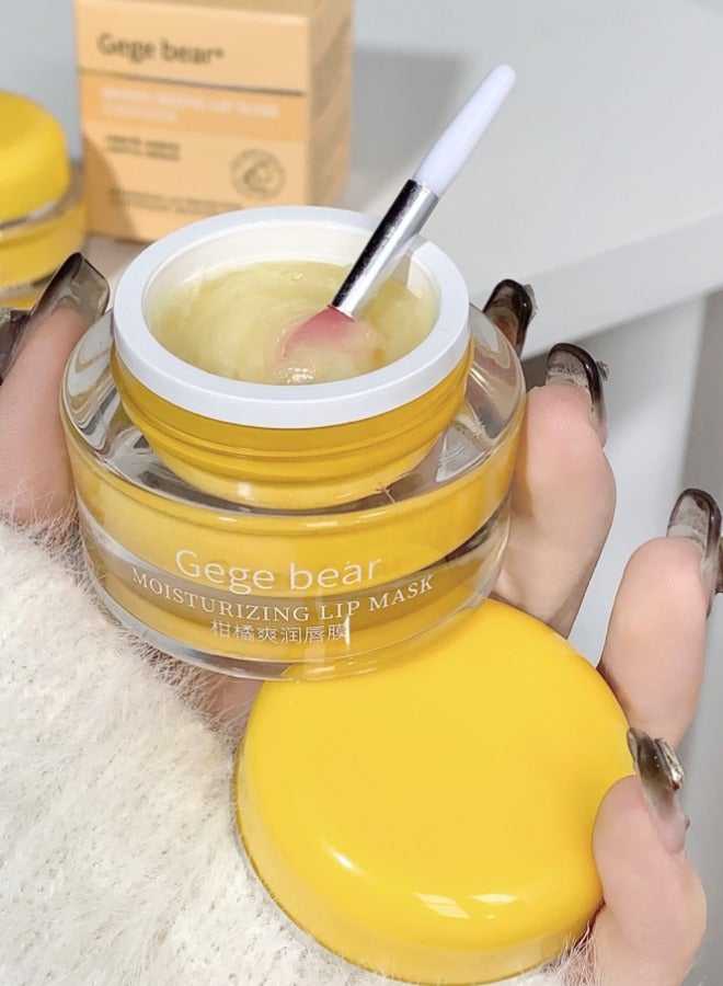 Moisturizing and shining lip gloss nourishes and moisturizes reduces lip lines and cares for lips Shiny and glossy Citrus flavor