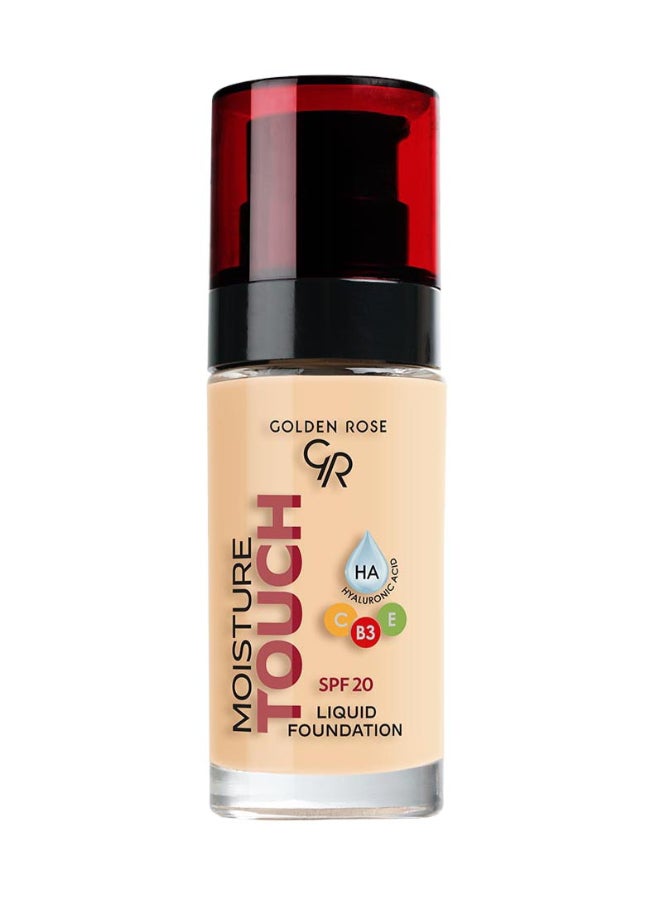 Moisture Touch Liquid Foundation Spf 20  104 Beige