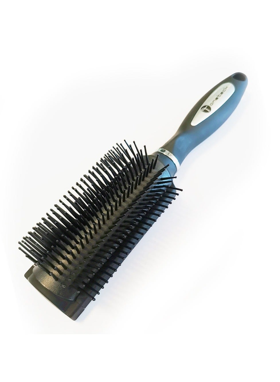Onetech Multifunction Curved Hair Brush, Black – Professional Styling Brush for Detangling, Smoothing, and Volume – 1 Pc