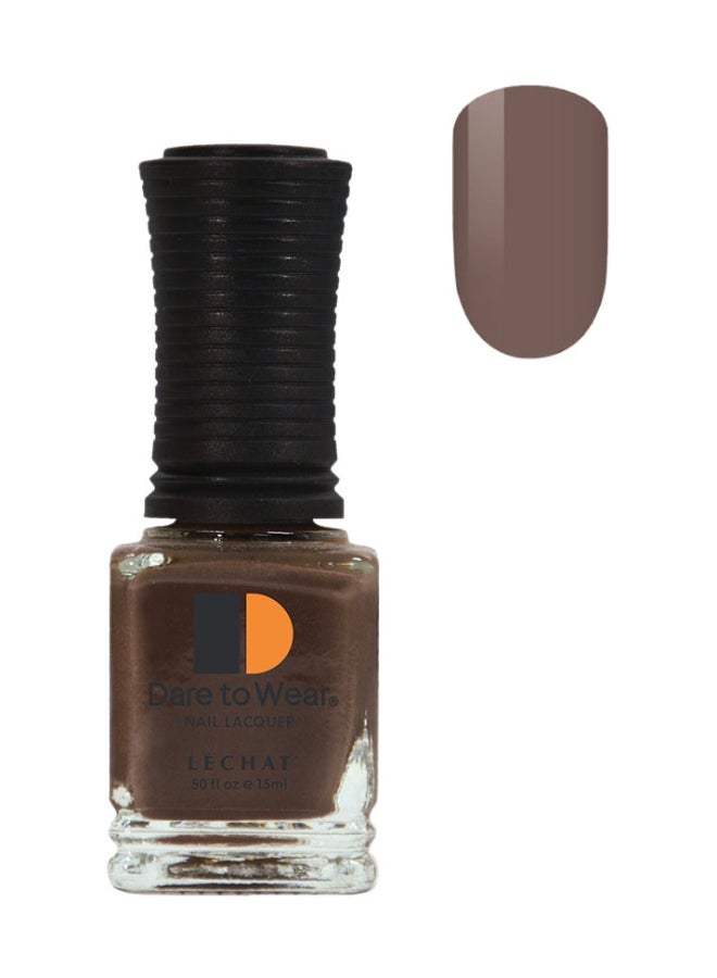 Nail Polish Super Shine Long Wear Lacquer Quick Drying Nail Color Resists Chips Fading Lasts Up To 3 Weeks Precise Application In One Stroke Nail Paint Hazelwood Dw129